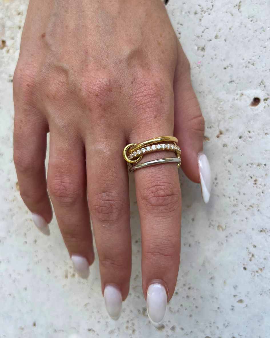 Elara Worry Rings - 18K Gold Vermeil