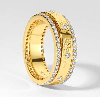Allegra Worry Ring - 18K Gold Vermeil