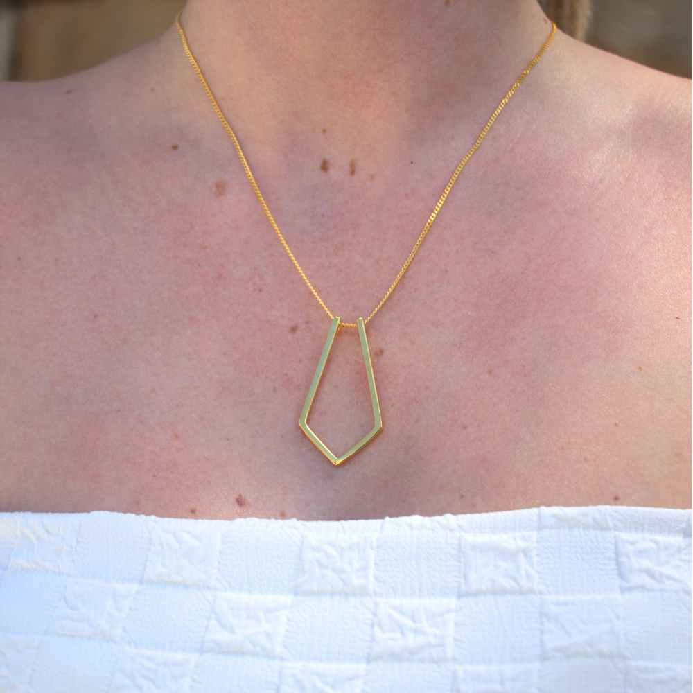 925 Sterling Silver Veyra Ring Keeper Necklace