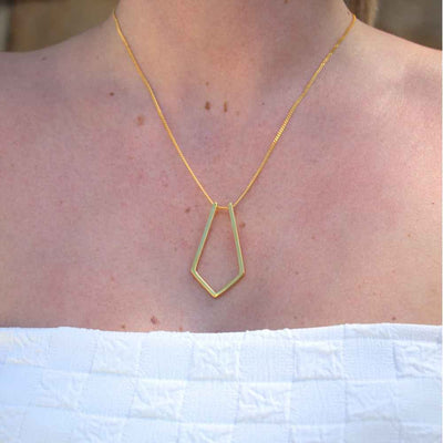 925 Sterling Silver Veyra Ring Keeper Necklace
