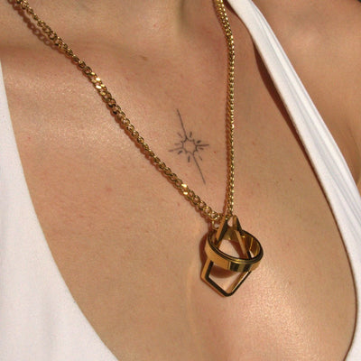 Elijah Ring Keeper Necklace