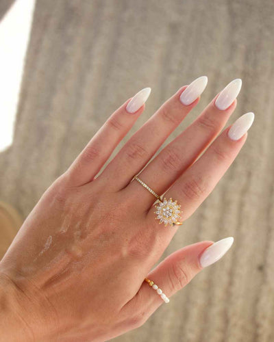925 Sterling Silver Mira Worry Ring