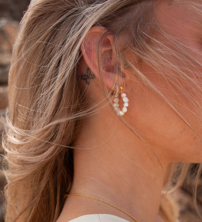 925 Sterling Silver Freshwater Pearl Earrings