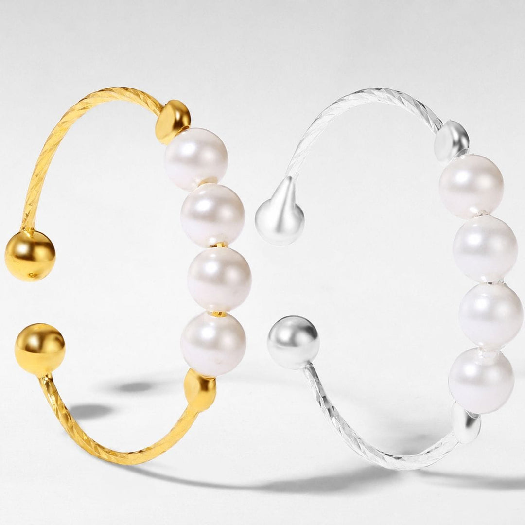 Pearl Rotating Worry Ring