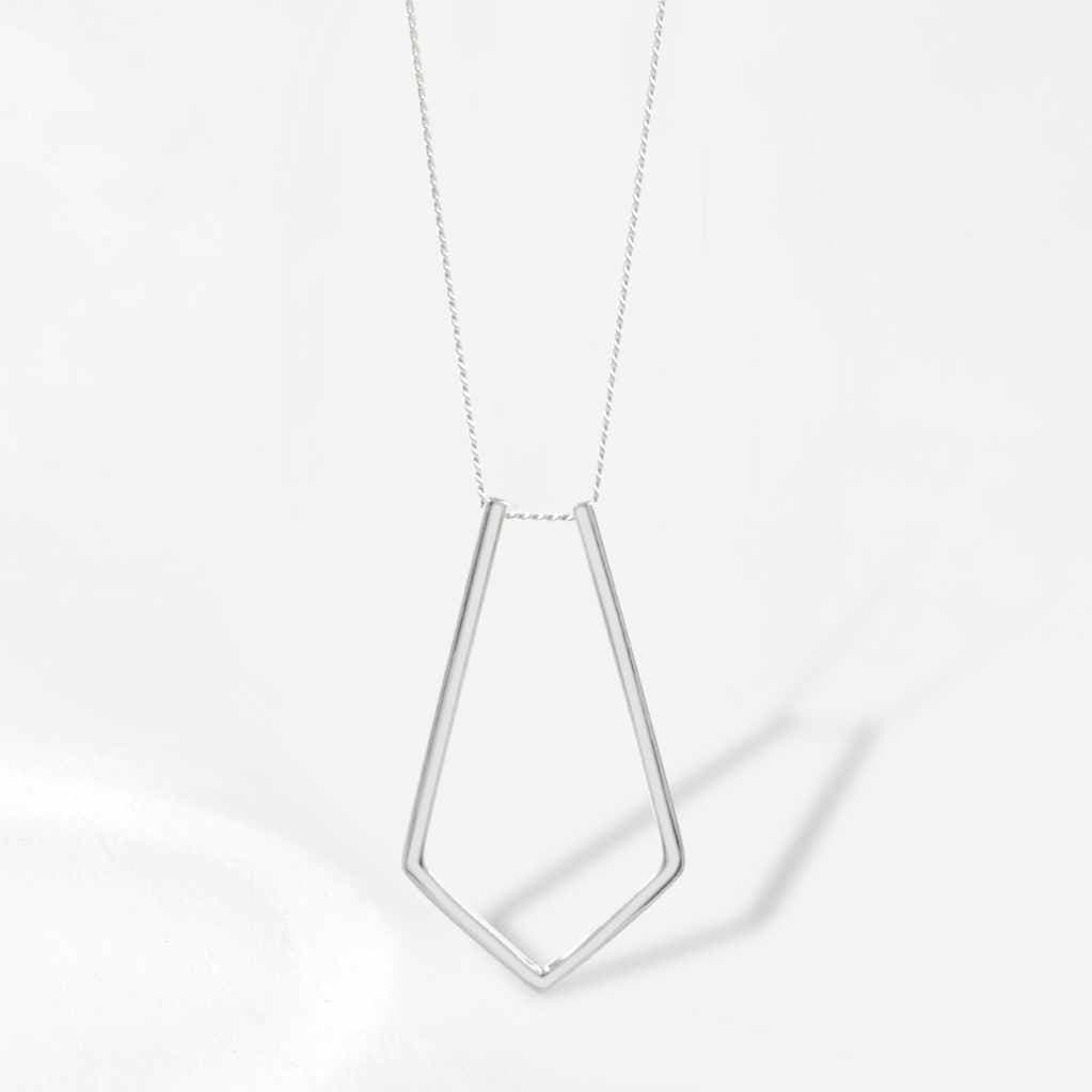925 Sterling Silver Veyra Ring Keeper Necklace