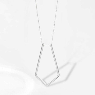925 Sterling Silver Veyra Ring Keeper Necklace
