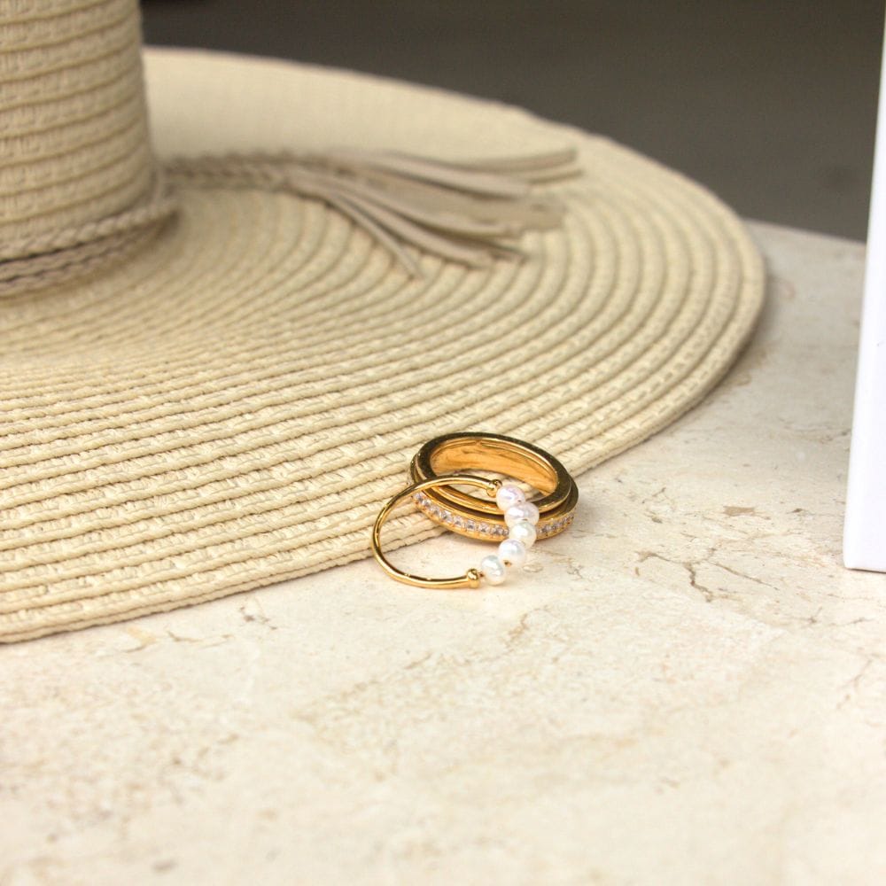 Freshwater Pearl - 18K Gold Vermeil