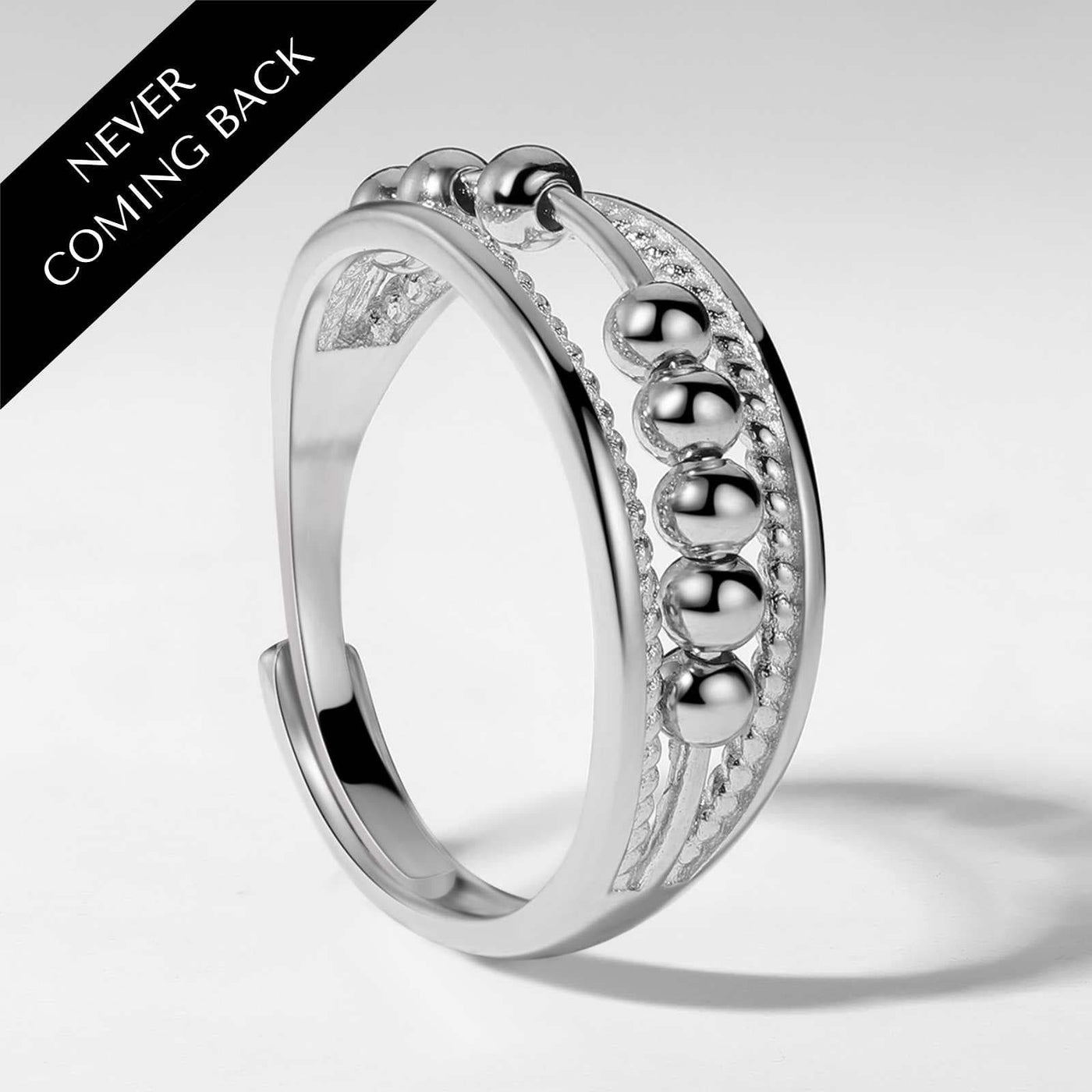 Pendulum Sliding Worry Ring