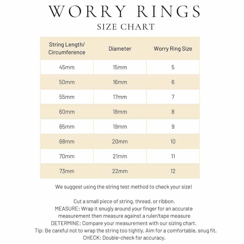 Solene Worry Ring - 18K Gold Vermeil