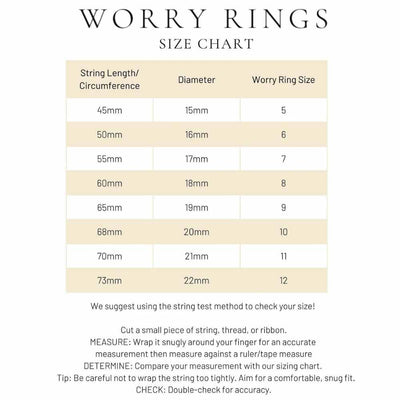 Solene Worry Ring - 18K Gold Vermeil