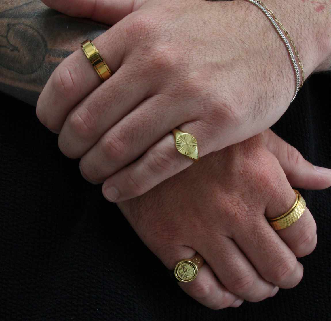 Orbit - 18K Gold Vermeil – Worry Rings
