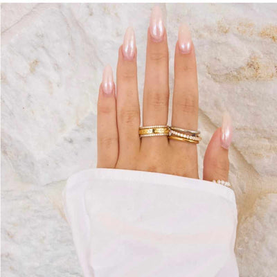Elara Worry Ring - 18K Gold Vermeil