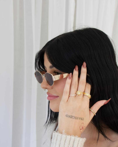 Allegra Worry Ring - 18K Gold Vermeil