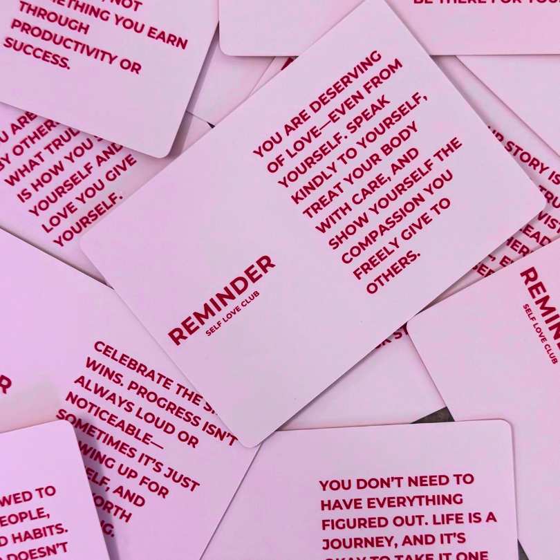 Self Love Affirmation Cards