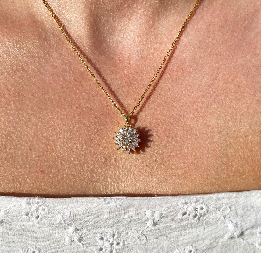 Sun Spinner Necklace